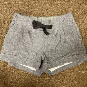 LULULEMON casual gray shorts- perfect condition